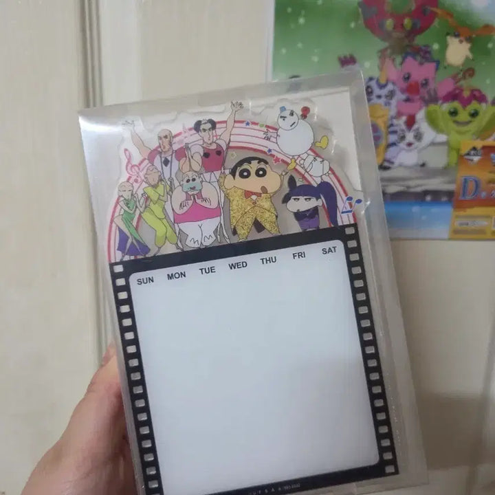 [BUNJANG] Crayon Shin-chan Magnet Perpetual Calendar / 짱구는 못말려 마그넷 만년 캘린더