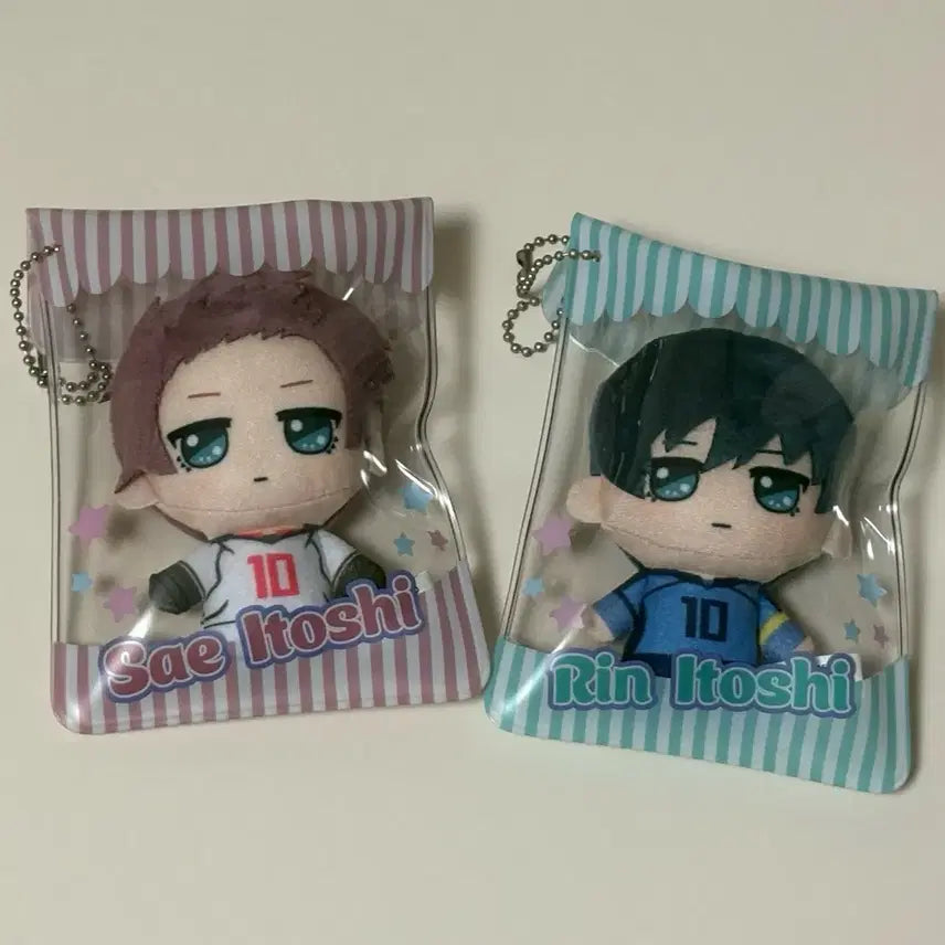 [BUNJANG] Blue Lock Kirarudo Plush Doll Mascot - Sae Itoshi &amp; Rin Itoshi Bundle Set / (급처)블루록 키라도루 봉제인형 마스코트 이토시 사에 이토시 린 일괄