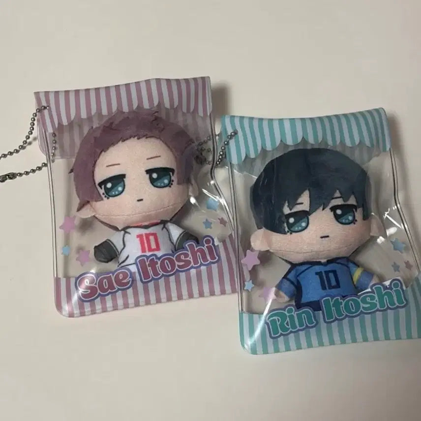 [BUNJANG] Blue Lock Kirarudo Plush Doll Mascot - Sae Itoshi &amp; Rin Itoshi Bundle Set / (급처)블루록 키라도루 봉제인형 마스코트 이토시 사에 이토시 린 일괄