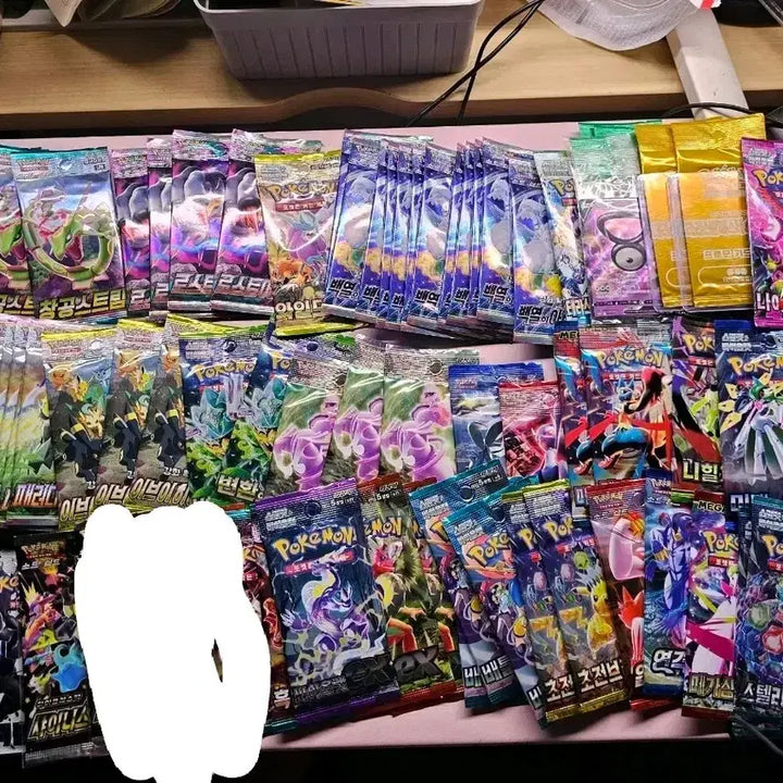 [BUNJANG] Pokemon Card Packs Bundle (Including Ancient Packs) / (일괄)포켓몬 카드 팩 일괄 고대팩 포함(급급쳐)(일괄)