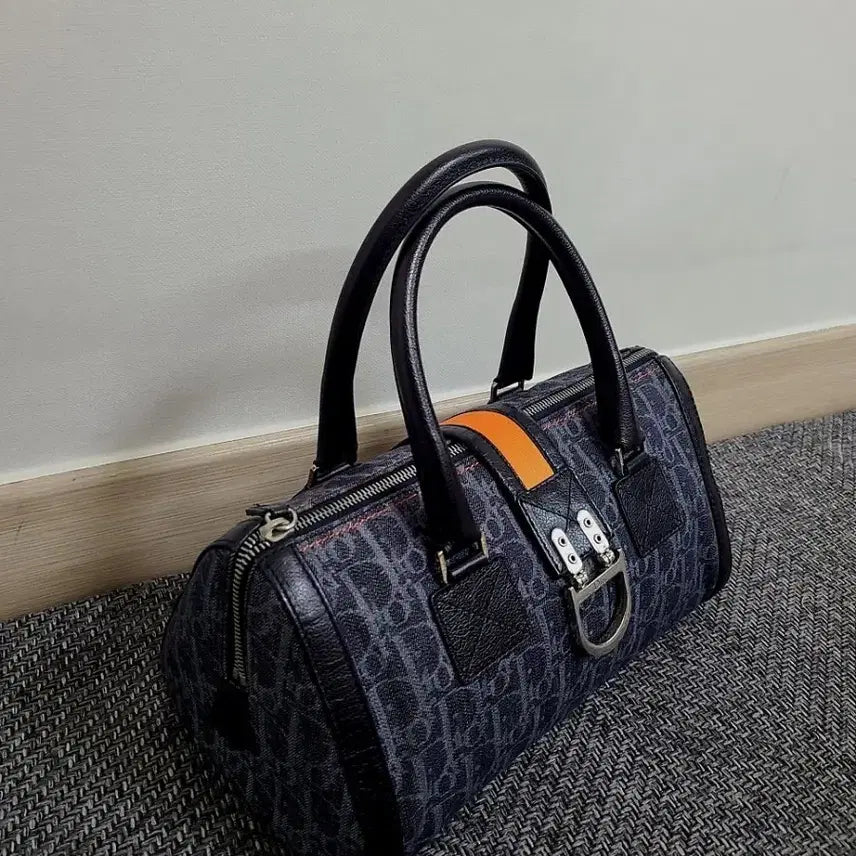 [BUNJANG] Dior Trotter Oblique Boston Bag / 디올(DIOR) 오블리크 트로터(Trotter) 토트백 보스턴백 가방