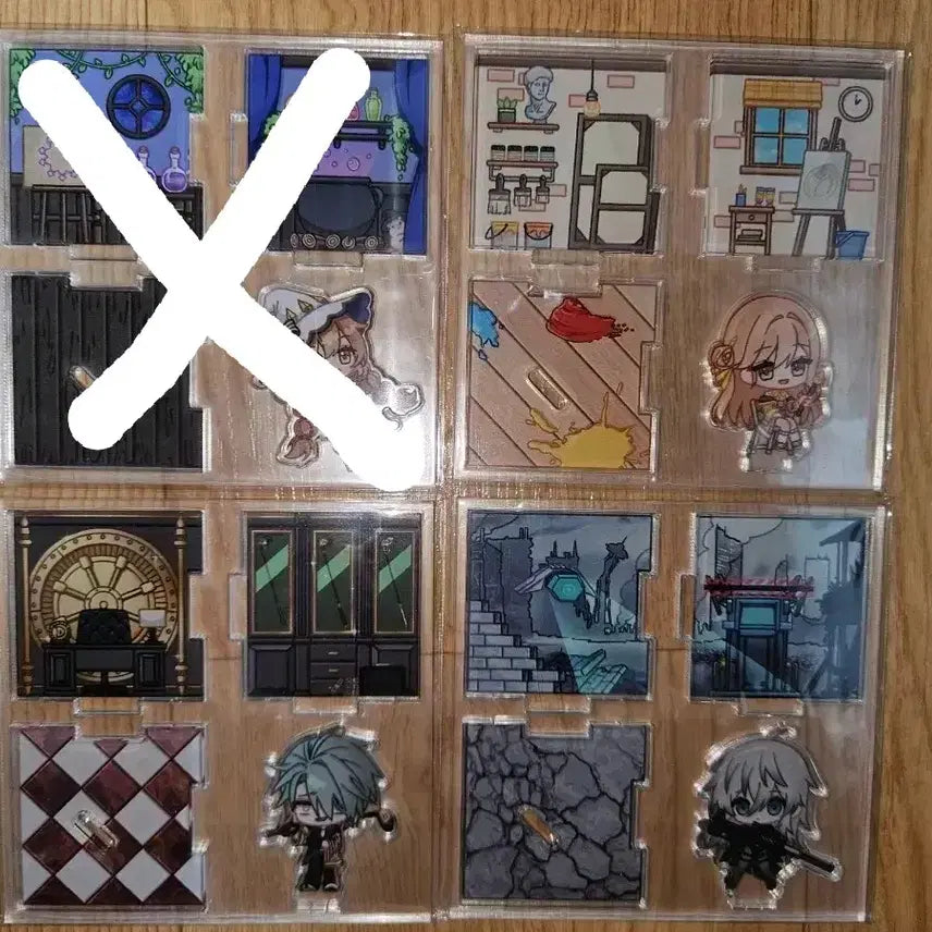 [BUNJANG] Eternal Return Night Market Goods Acrylic Charms &amp; Keychains / 이터널리턴 야시장 굿즈팝니다. (2)