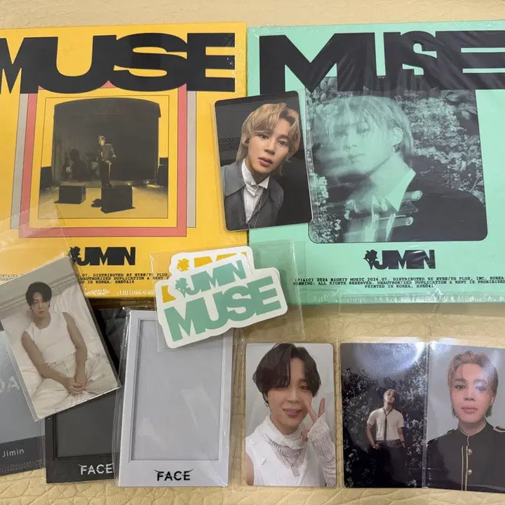 [BUNJANG] BTS Jimin Busan Concert Lucky Draw Album Photocard Bundle Set / 방탄소년단 지민 부산콘 럭드 앨범 포카 BTS JIMIN PC