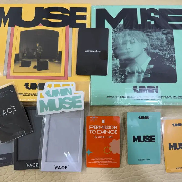 [BUNJANG] BTS Jimin Busan Concert Lucky Draw Album Photocard Bundle Set / 방탄소년단 지민 부산콘 럭드 앨범 포카 BTS JIMIN PC