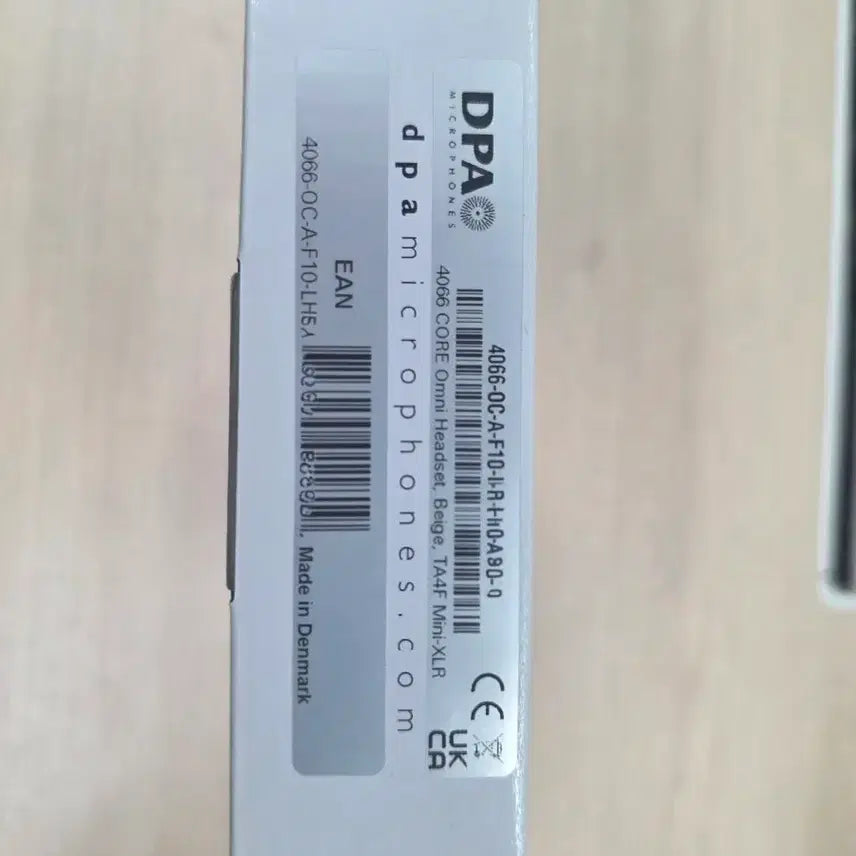 [BUNJANG] DPA 4066 Headset Microphone Beige TA4F Connector / DPA 4066 헤드셋 마이크