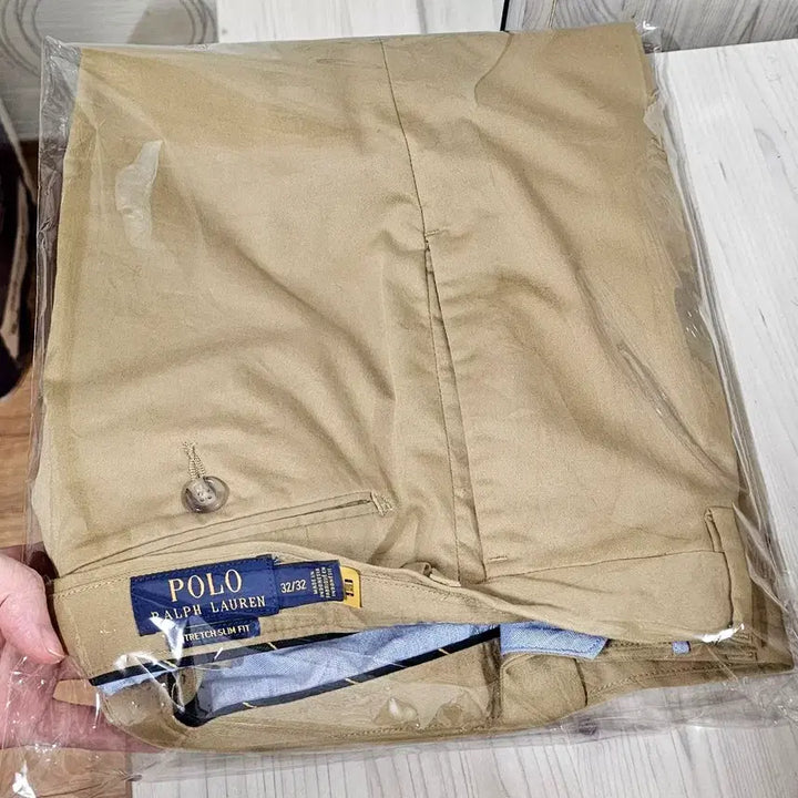 [BUNJANG] Polo Ralph Lauren Stretch Slim Fit Chino Pants Beige / (신형)폴로 랄프로렌 치노 팬츠 32/32 베이지 QR 큐알 정품