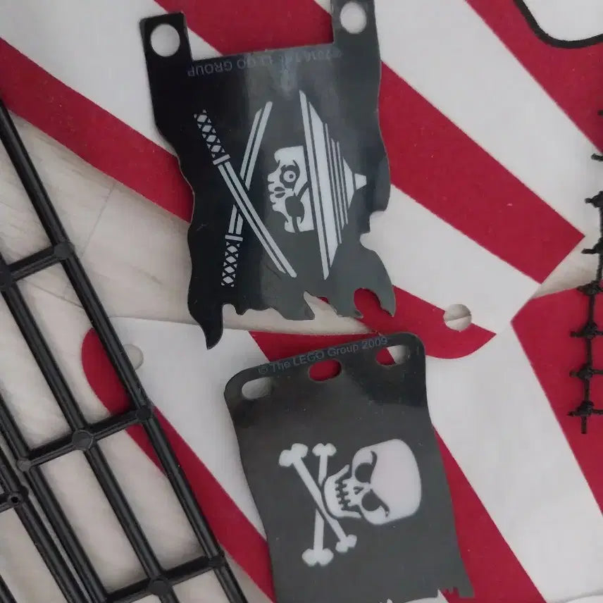 [BUNJANG] LEGO Old Pirate Ship Mast &amp; Sail Parts Netting Flag / 레고 올드 해적선 돛대 및 돛 부품 그물망 깃발