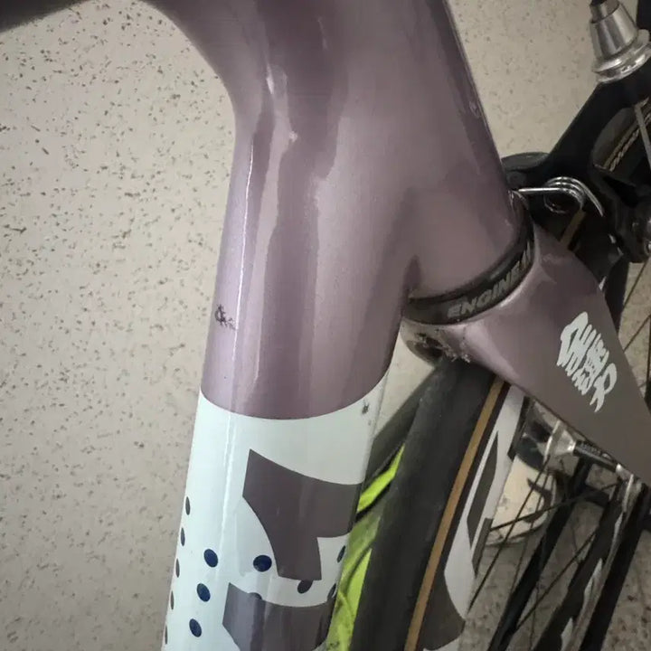[BUNJANG] Engine Metal Blue Complete Bike Handle Stem Saddle Seatpost Crankset / 엔진 메탈블루 반차 판/교