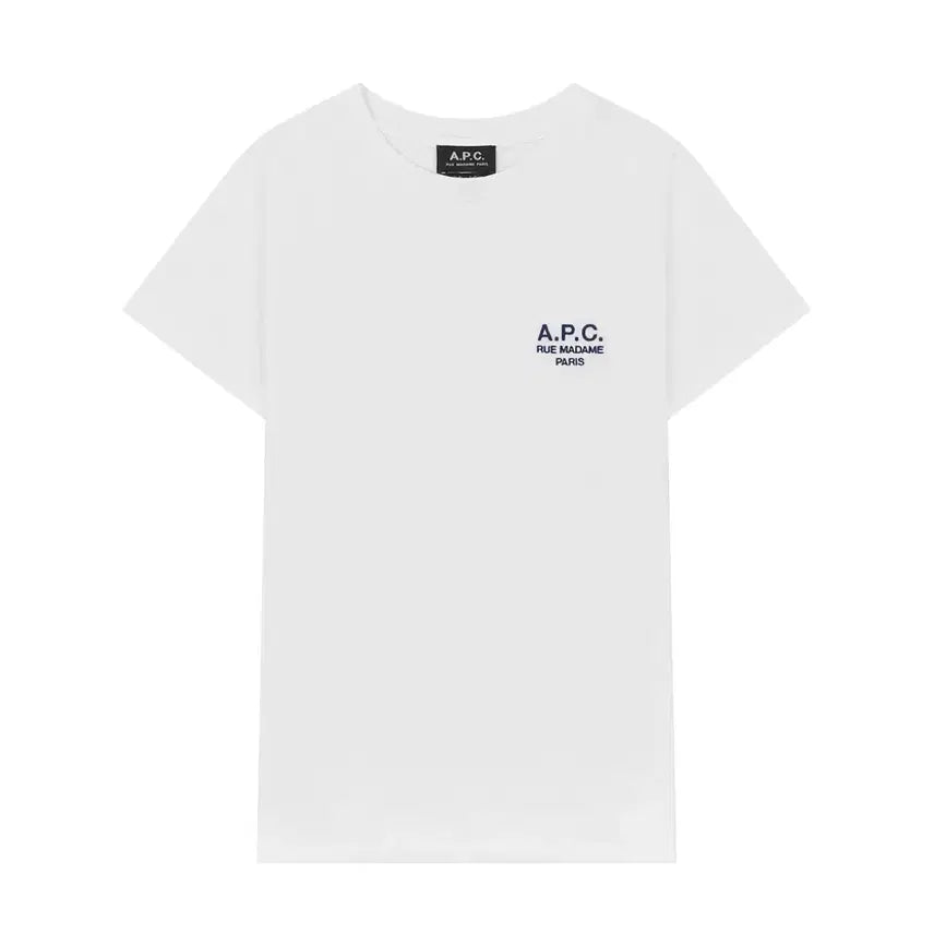 [SOLD OUT] A.P.C 아페쎄 데니스 여성 티셔츠 화이트 정품