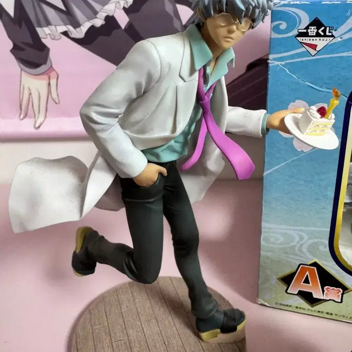 [BUNJANG] Gintama Shinpachi Ginpachi Gem Old Edition Figure / 은혼 삼젯 긴파치 gem 구판 피규어