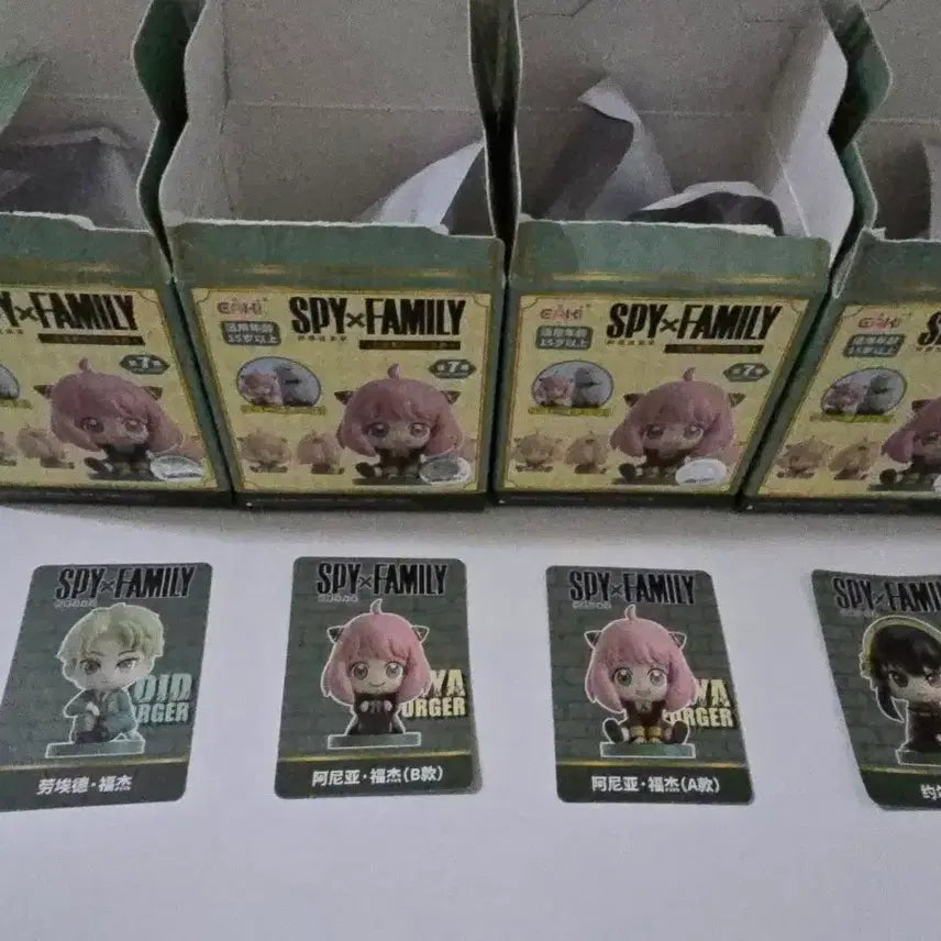 [BUNJANG] Spy x Family EAKI Mini Figure Bundle Set / 스파이 패밀리 EAKI 미니 피규어 일괄