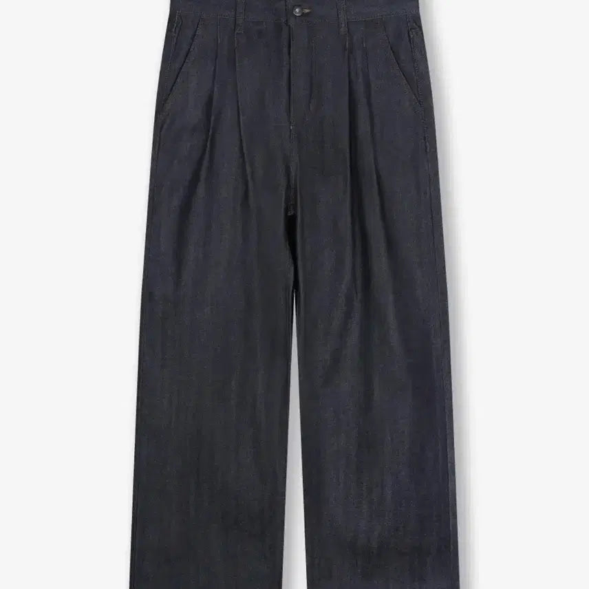 [BUNJANG] Beslow Wide Fit Selvedge Denim Indigo / (34)비슬로우 와이드핏 투턱 셀비지 데님 인디고