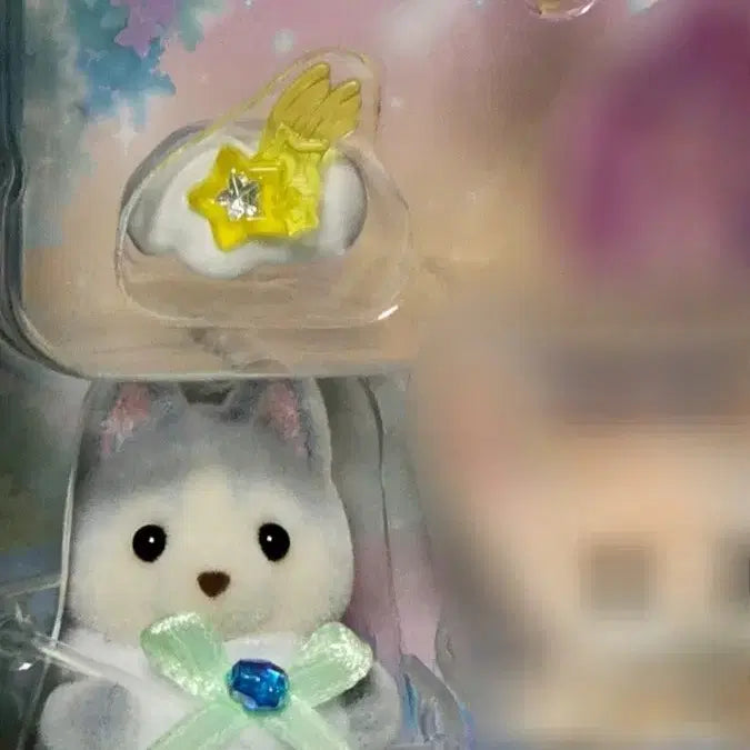 [BUNJANG] Sylvanian Families Starry Husky Split Set / 실바니안 별똥별 허스키 분철 판매 요정의 숲 신비한 아기 직립 유성 구름