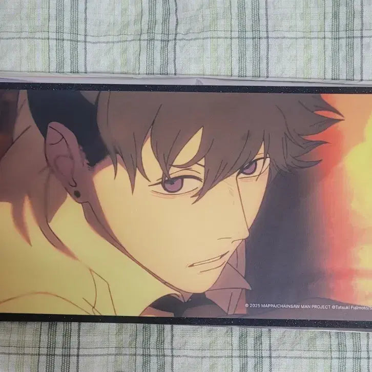 [BUNJANG] Chainsaw Man Cafe Collaboration Art Board Aki / 판매) 체인소맨 카페 콜라보 일러스트보드 아키+코스터