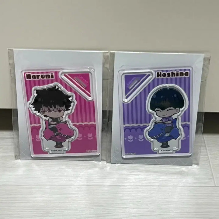 [BUNJANG] Kaiju No. 8 Narumi Hoshina SD Amusement Park Acrylic Stand (Sealed Bundle Set) / (미개봉,일괄) 괴수8호 나루미 호시나 놀이기구 SD 아크릴 스탠드