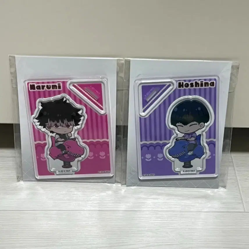 [BUNJANG] Kaiju No. 8 Narumi Hoshina SD Amusement Park Acrylic Stand (Sealed Bundle Set) / (미개봉,일괄) 괴수8호 나루미 호시나 놀이기구 SD 아크릴 스탠드