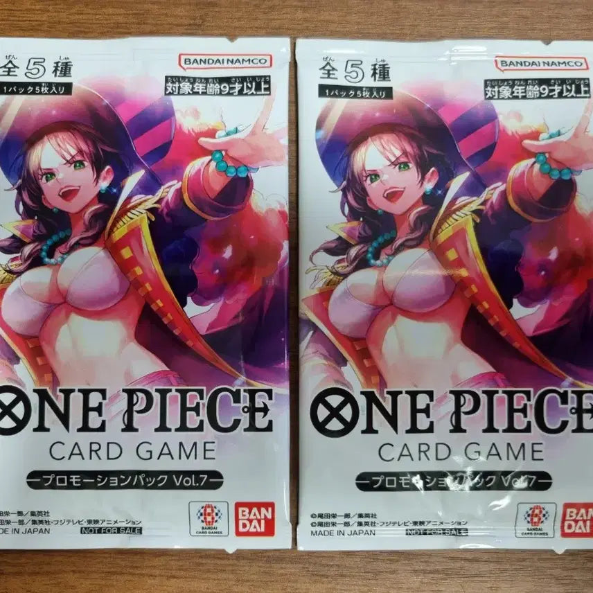 [BUNJANG] One Piece Card Game Promotion Pack Vol.7 (2 Packs) / 원피스 카드게임 프로모션 팩 Vol.7 2팩