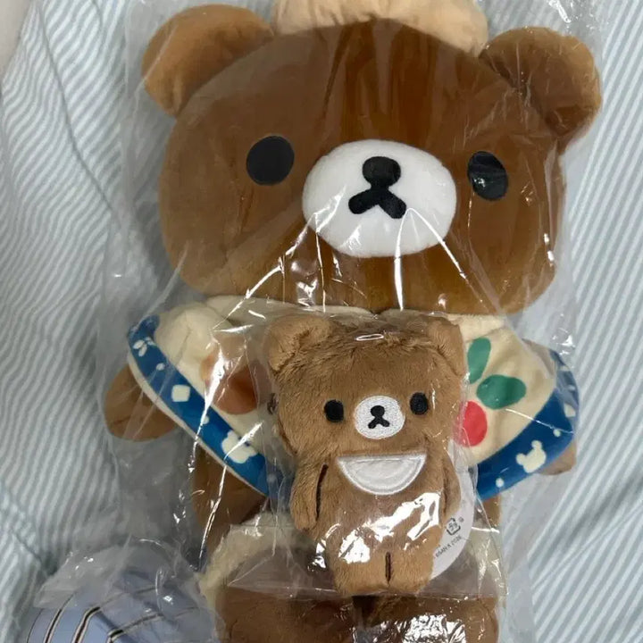 [BUNJANG] Rilakkuma Korilakkuma Kuji Set (A Prize + D Prize) Korilakkuma Doll Pouch / 리락쿠마 쿠지 차이로이코구마 세트 (A상+D상) 코구마 인형 파우치