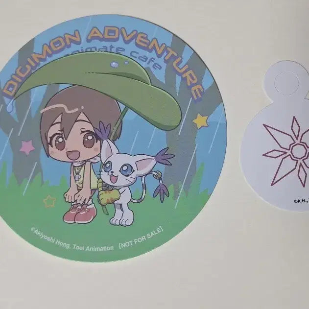 [BUNJANG] Digimon Adventure Sora Takenouchi Paper Coaster / 디지몬 어드벤처 신나리 종이 코스터 팔아요