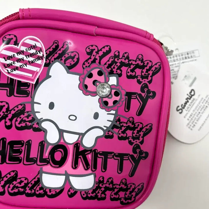 [BUNJANG] Sanrio Genuine Classic Hello Kitty Pink Gyaru Pouch / 산리오 정품 고전 헬로키티 키티 핑크 갸루 파우치