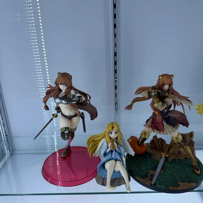 [BUNJANG] The Rising of the Shield Hero Raphtalia &amp; Filo Bundle Figure Set / 방패용사 라프타리아 필로 피규어 일괄 판매