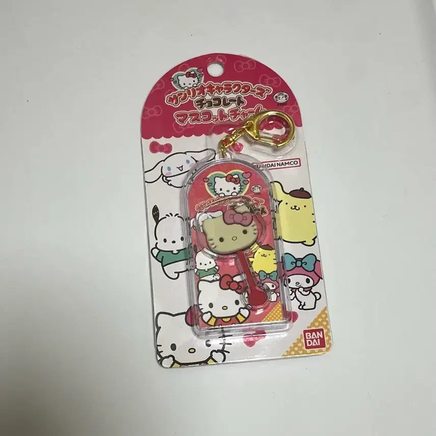[BUNJANG] Sanrio Hello Kitty Chocolate Mascot Keychain / 산리오 헬로키티 초콜릿 마스코트 키링