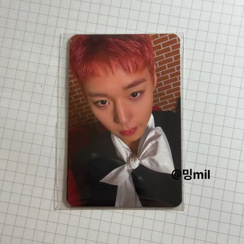 [BUNJANG] Park Ji Hoon Fan Meeting Same Seat Photocard / 박지훈 같은자리 팬미팅 입장포카