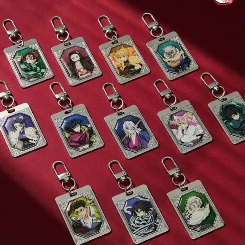 [BUNJANG] Demon Slayer: Mugen Train Arc Metal Keychain - Giyu / 귀멸의칼날 무한성평 메탈 키링 기유 판매