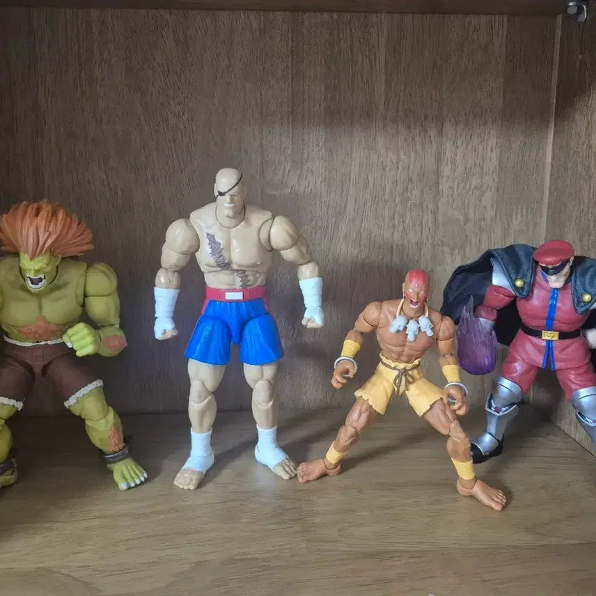 [BUNJANG] Street Fighter Figures Bundle Set / 스트리트 파이터 피규어 일괄