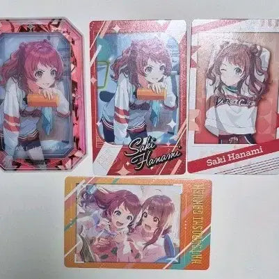 [BUNJANG] The Idolmaster Acâs Cinderella Girls Sakimachi Hanami Card Bundle Set / 학원 아이돌마스터 가쿠마스 하나미 사키 일괄