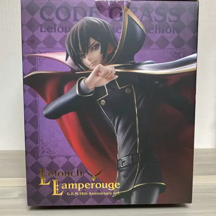 [BUNJANG] Megahouse Code Geass Lelouch Lamperouge GEM Figure (Sealed) / 메가하우스 코드기어스 gem 를르슈 람페르지 피규어 미개봉