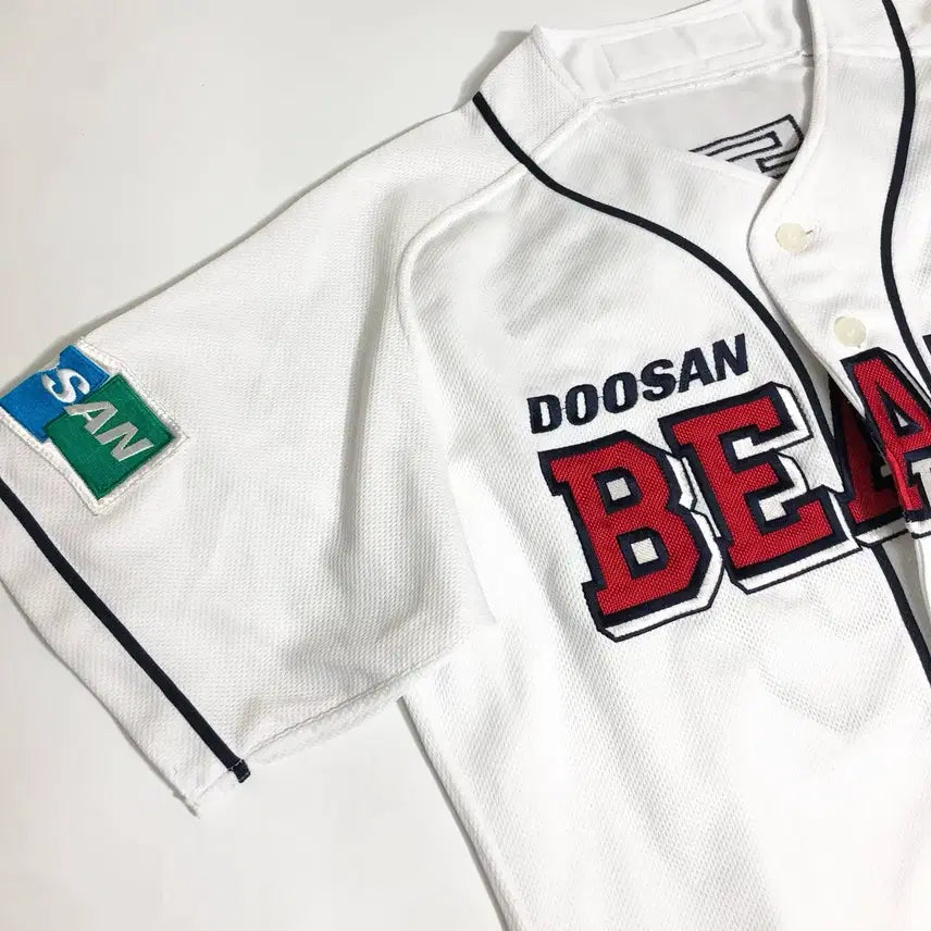 [BUNJANG] Doosan Bears Kim Dong-ju Baseball Jersey L / 두산 베어스 김동주 유니폼 L