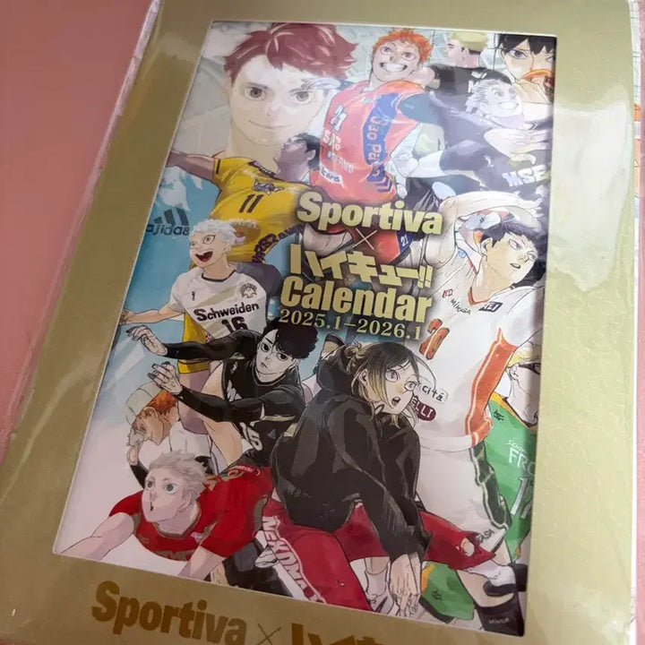 [BUNJANG] Haikyu!! 2025-2026 Sportiva Calendar / 하이큐 2025-2026 Sportiva 스포티바 캘린더