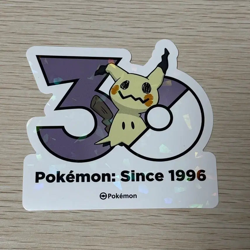 [BUNJANG] Pokemon 30th Anniversary Marowak Sticker / 포켓몬 성수 팝업 30주년 스티커 따라큐