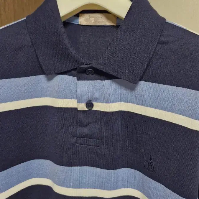 [BUNJANG] Beanpole Navy Cotton Collar Shirt (Men&