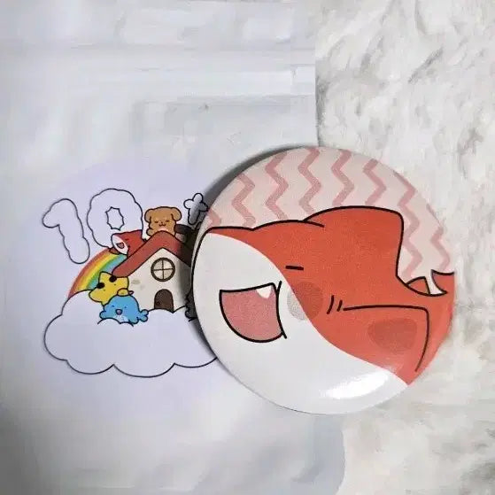[BUNJANG]  잠뜰 TV Pixelry 10th Anniversary Lucky Draw Leader Can Badge / 잠뜰 잠뜰티비 뜰팁 픽셀리 10주년 팝업 특전 라더 캔뱃지 판매합니다