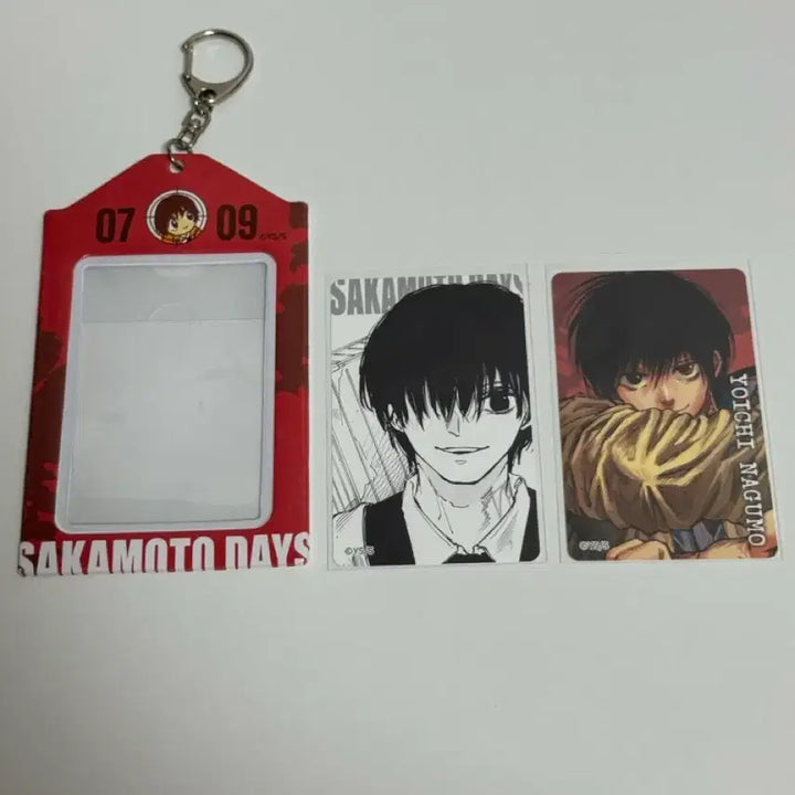 [BUNJANG] Sakamo Days Nagumo Birthday Card &amp; Holder Bundle / 사카모토데이즈 사카데이 점프샵 나구모 버스데이 카드 및 홀더 일괄