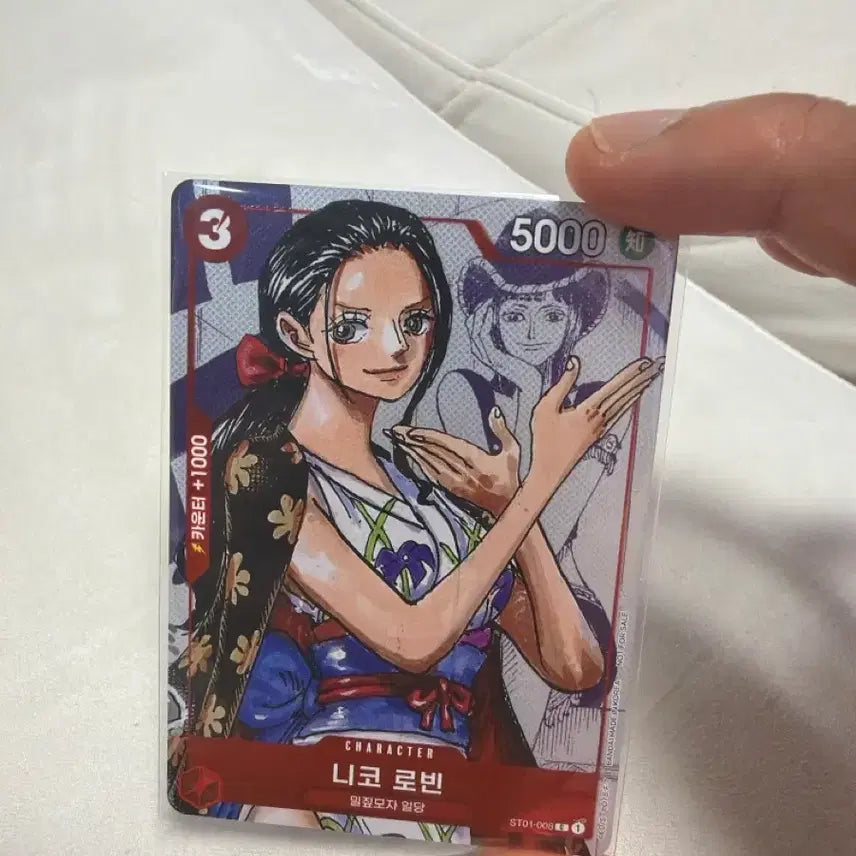 [BUNJANG] One Piece Nico Robin Character Card / 원피스 니코 로빈 카드
