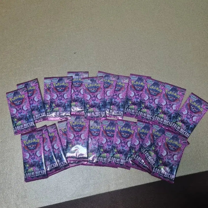 [BUNJANG] Pokemon Scarlet &amp; Violet: Night Wanderer Card Search Pack (24 Packs) / 포켓몬스터 나이트원더러 카드 서치팩 24팩 팝니다