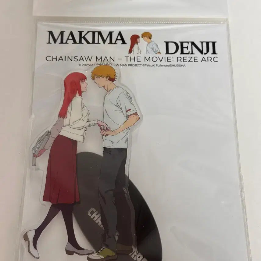 [BUNJANG] Chainsaw Man MAPPA Popup Event Denji Makima Acrylic Stand / 체인소맨 마파팝업 덴지 마키마 페어 아크릴스탠드