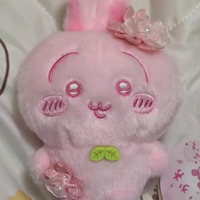 [SOLD OUT] 벚꽃치이카와 우사기 인형 키링