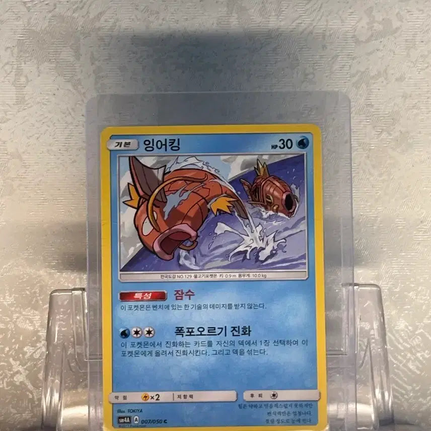 [BUNJANG] 2017 Magikarp Trading Card / 2017잉어킹카드