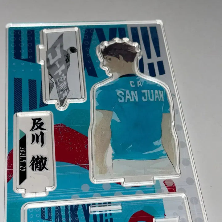 [BUNJANG] Haikyuu!! Tooru Oikawa Original Art Acrylic Stand Diorama 2021 / 흠집) 하이큐 오이카와 토오루 원화 아크릴 스탠드 디오라마 2021