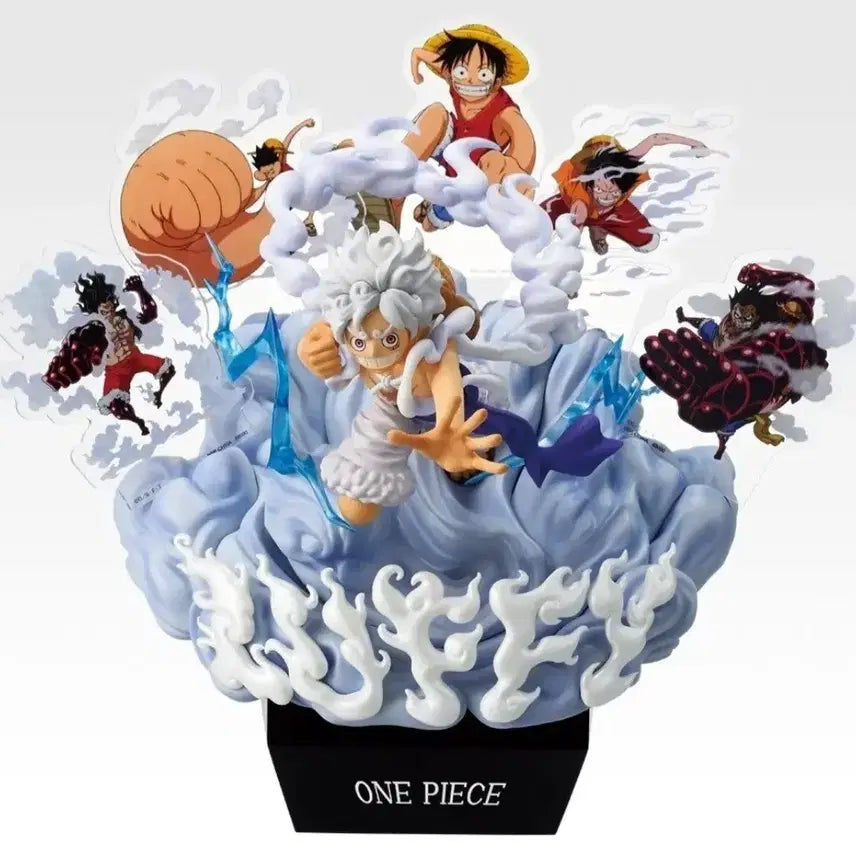 [BUNJANG] One Piece Luffy Ichiban Sho Lottery D Prize Figure &amp; H Prize Magnets Set / 원피스 루피 제일복권 D상 + H상 4개