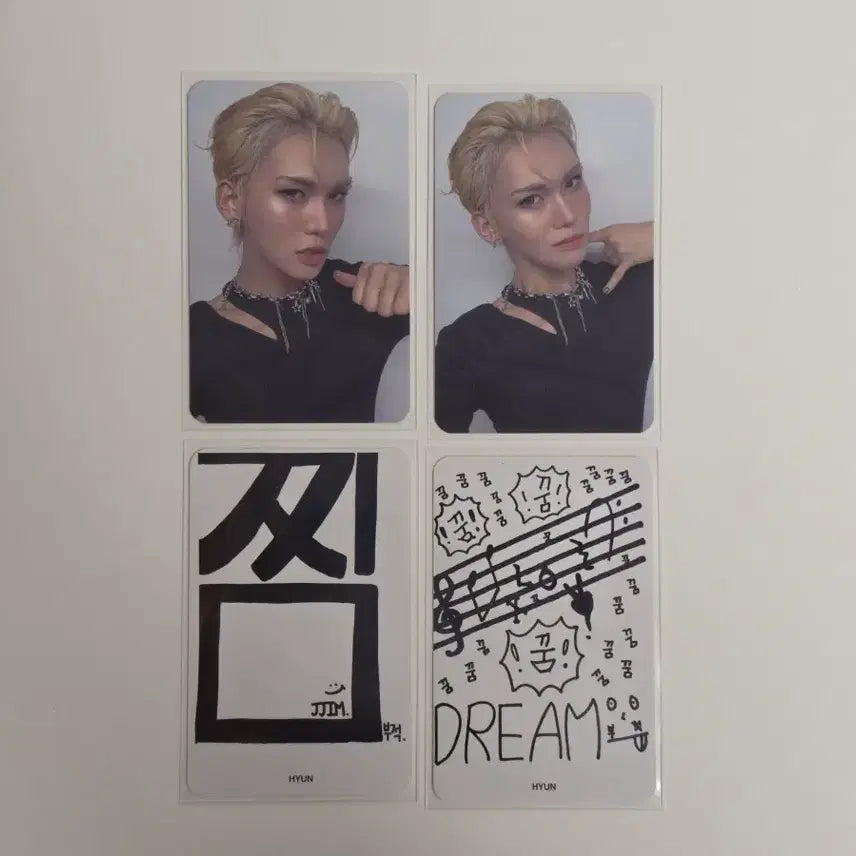 [BUNJANG] XLOV CLOXE 2U Hyon Photocard Bundle Set / 엑스러브 현 CLOXE 2U MD 포카 일괄