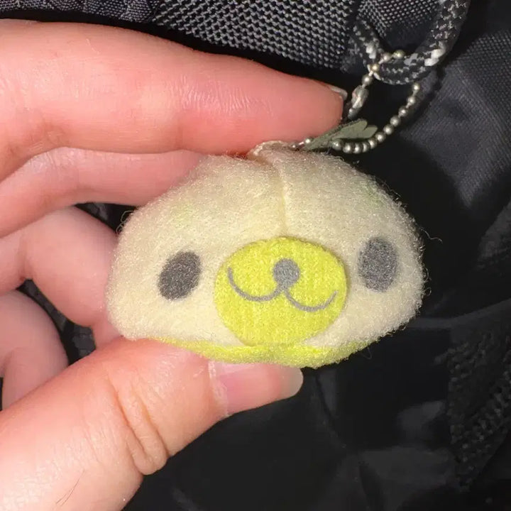 [SOLD OUT] 고전 마메고마 녹차 인형 키링 스트랩