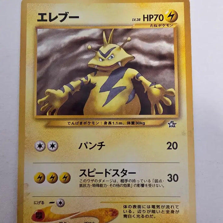 [BUNJANG] Pokemon Card 1996 Initial Ereb / 포켓몬카드 1996 초기 에레브