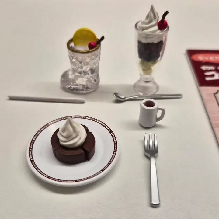 [BUNJANG] Komeda Coffee 2nd Edition Re-Ment Parfait Soda Single / 코메다 단품 4번 / 코메다 커피 2탄 리멘트 / 가챠 /파르페/소다