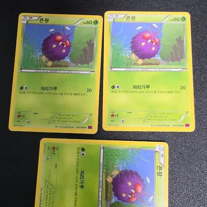 [BUNJANG] Pokemon Card Konpang XY4 001 / 포켓몬 카드 콘팡 xy4 001