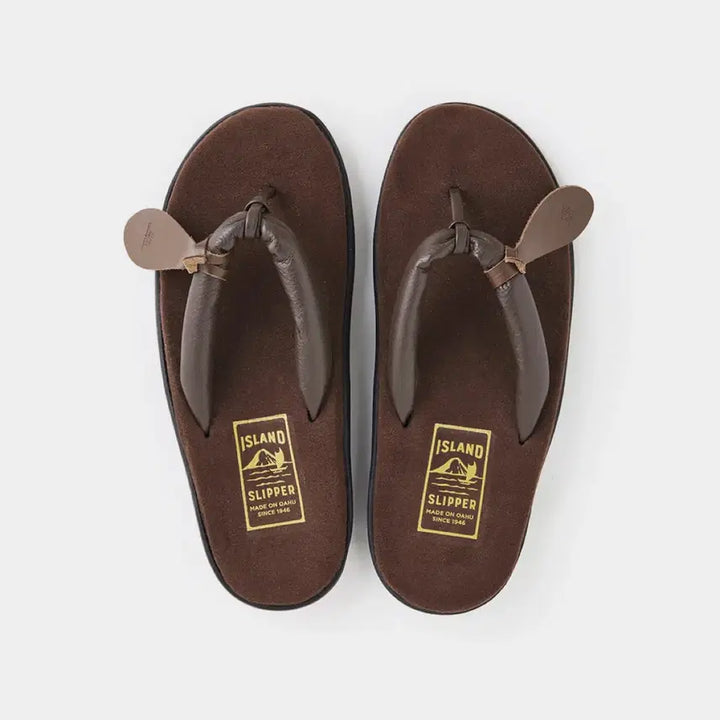 [BUNJANG] Old Joe x Island Slipper Espresso Flip-Flops / [9/270, 새상품]올드조x아일랜드 슬리퍼 에스프레소 쪼리 플립플랍